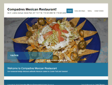 Tablet Screenshot of mexican-cafe.com